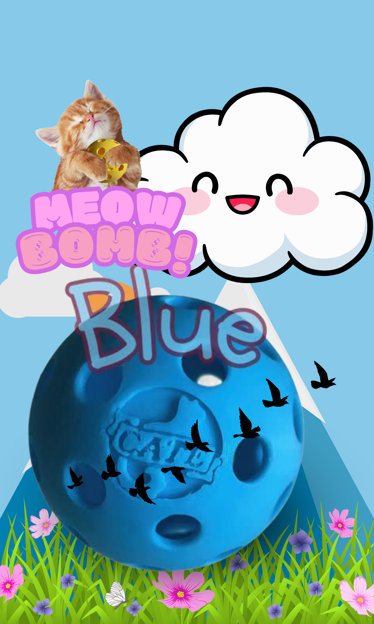 Meow-Bomb 3-Pack (Shells Only) β With Refillable Inserts & Meow Bags