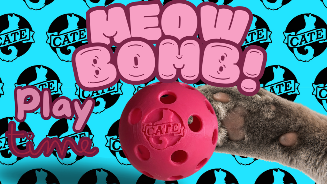 Meow-Bomb 3-Pack (Shells Only) β With Refillable Inserts & Meow Bags